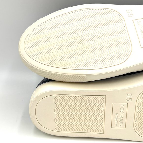 Coconuts By Matisse Womens Black Faux Vegan Snakeskin Leather High Top Sneakers - Picture 10 of 12